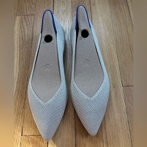 Rothy's Diamond Twill Points NWT. Size 9